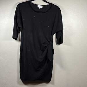 Signature by Robbie Bee Black Mini Dress